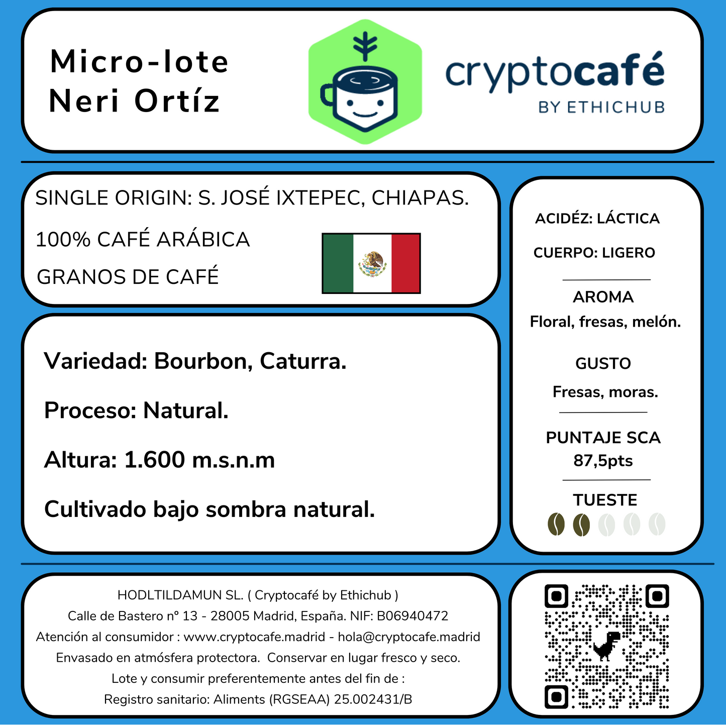 Espresso Specialty Coffee- Neri Ortíz- Ethichub