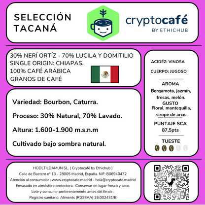 Café de Especialidad "SELECCIÓN TACANÁ"