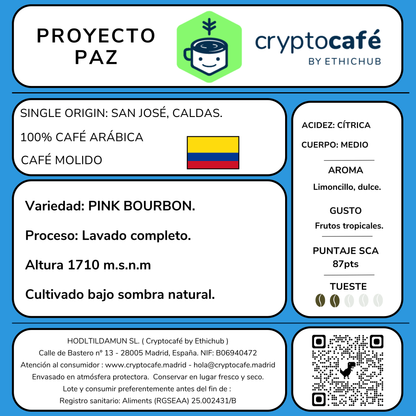 PROYECTO PAZ - COLOMBIA (PINK BOURBON).