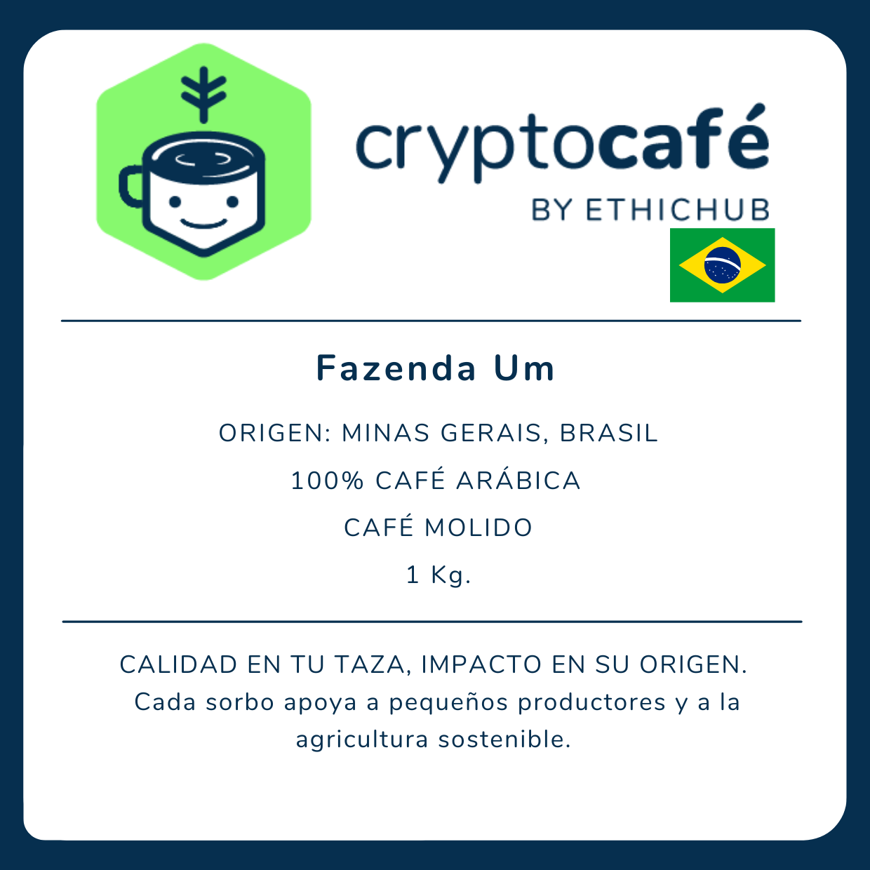 Café de especialidad - Mundo Novo / Fazenda Um (Brasil)