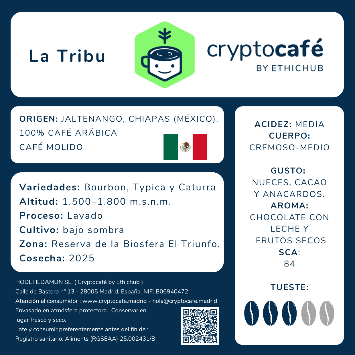 Café de Especialidad "La Tribu" (México)